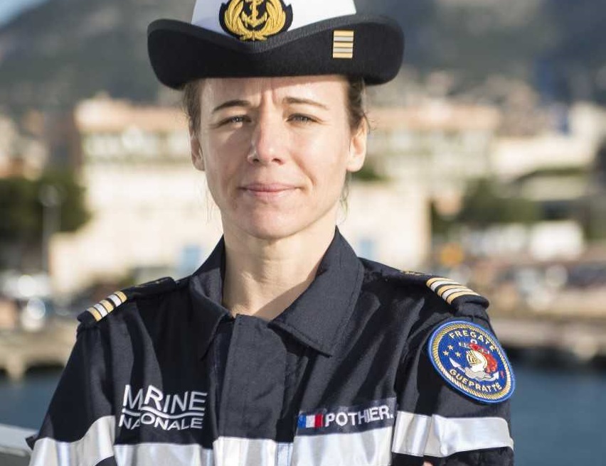 Claire Pothier, capitaine de vaisseau