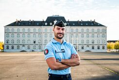 Killian a passé le concours d'officier de gendarmerie