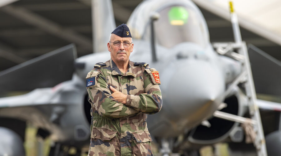 Major Thierry, officier mécanicien Armée de l'air