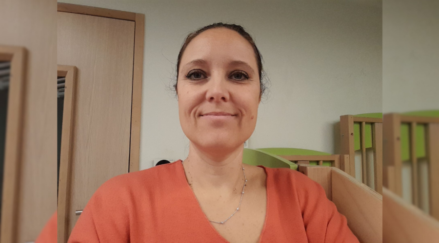 Magali, directrice de crèche