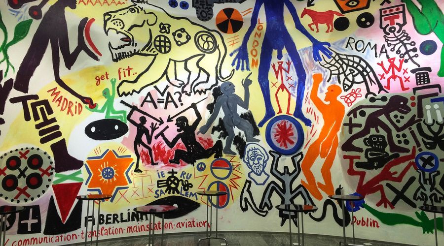 Communication - fresque