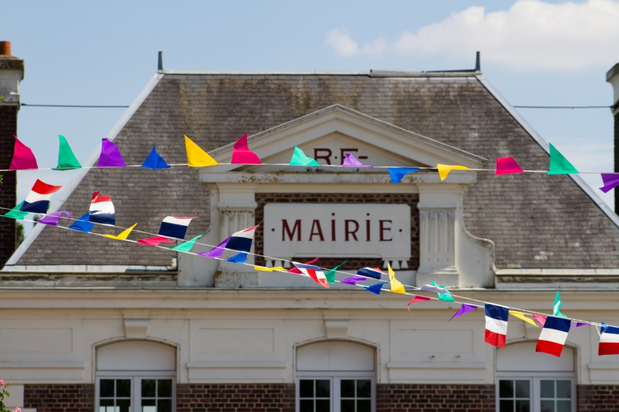 Fête village/mairie
