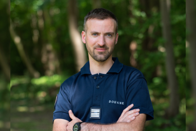 Cédric Orgeret, douanier