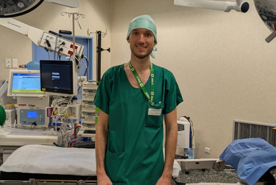 Jean-Baptiste, infirmier de bloc opératoire IBODE